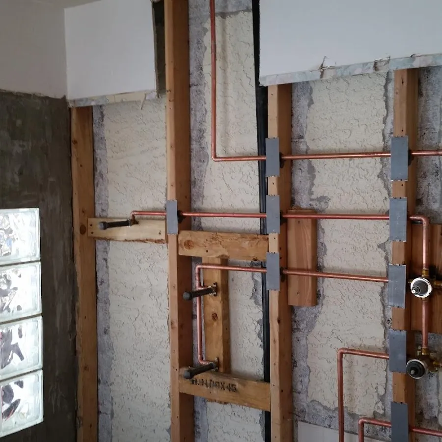Copper pipe installation for Burst Pipe Repair in Morris